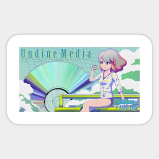 Undine Media logo shirt Sticker